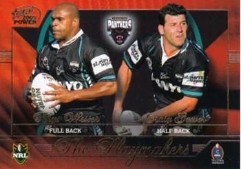 2005 Select Power - Playmakers #PM10 Rhys Wesser / Craig Gower Front